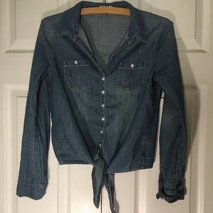 Lei Denim Button Down